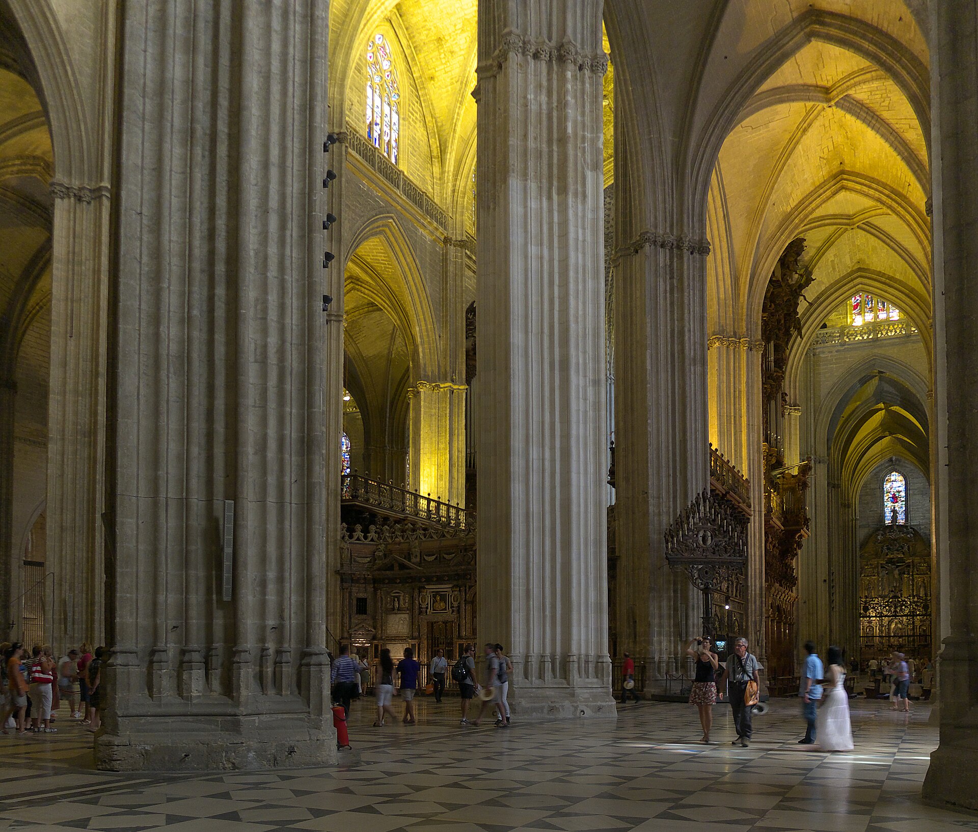 Intérieur de la Cathédrale Santa María de la Sede de Séville